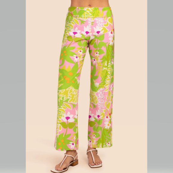 Trina Turk La Palma Cover Up Pants NWT - Picture 1 of 14
